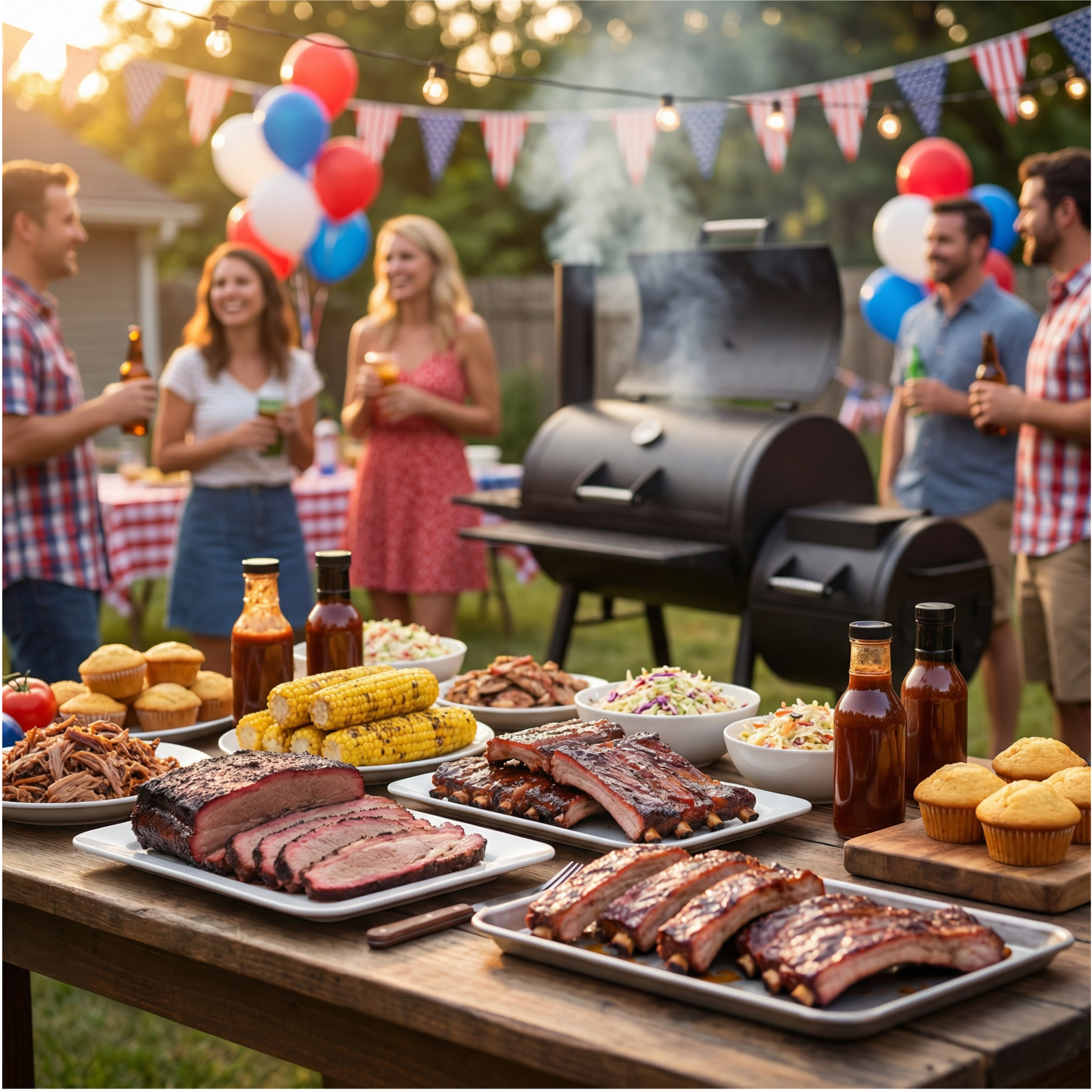 Catering BBQ Americano - Porki Comodi BBQ