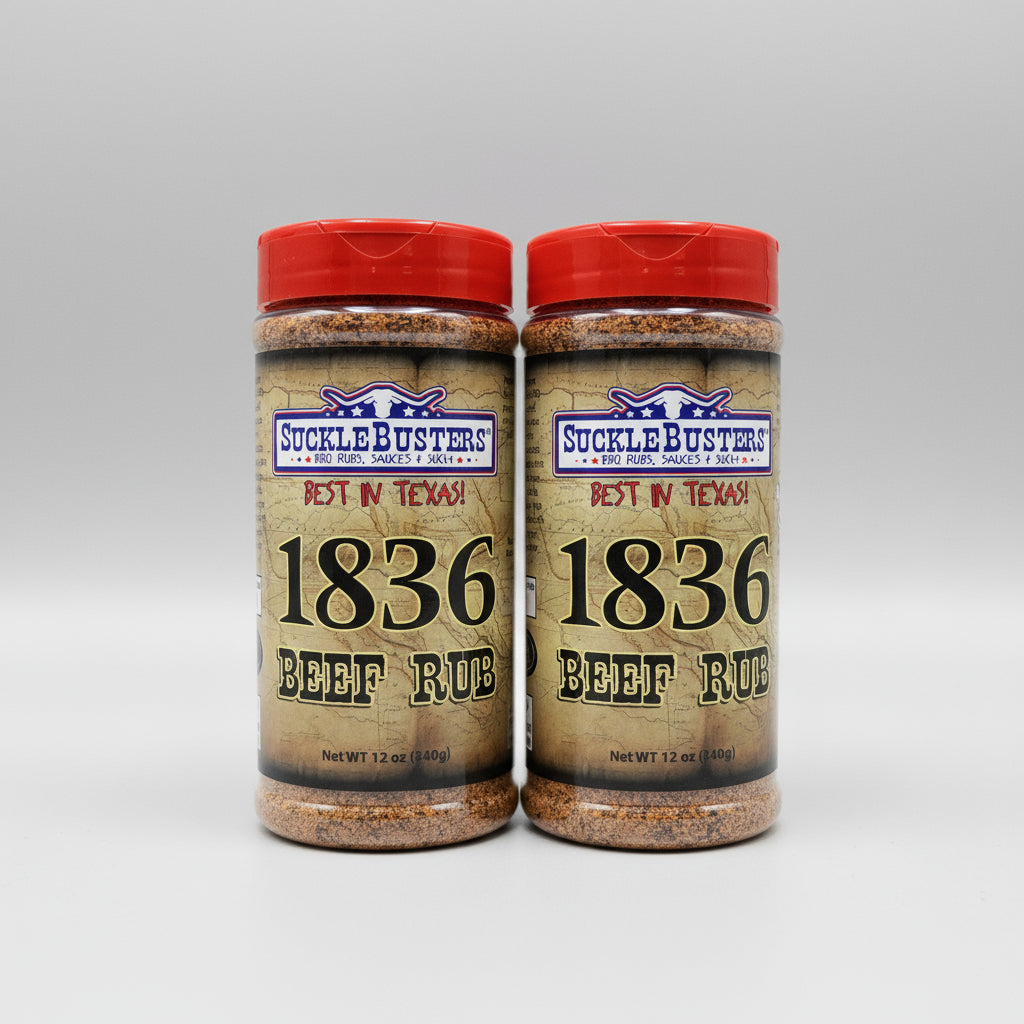 Suckle Busters 1836 Beef Rub rub BBQ USA Porki Comodi