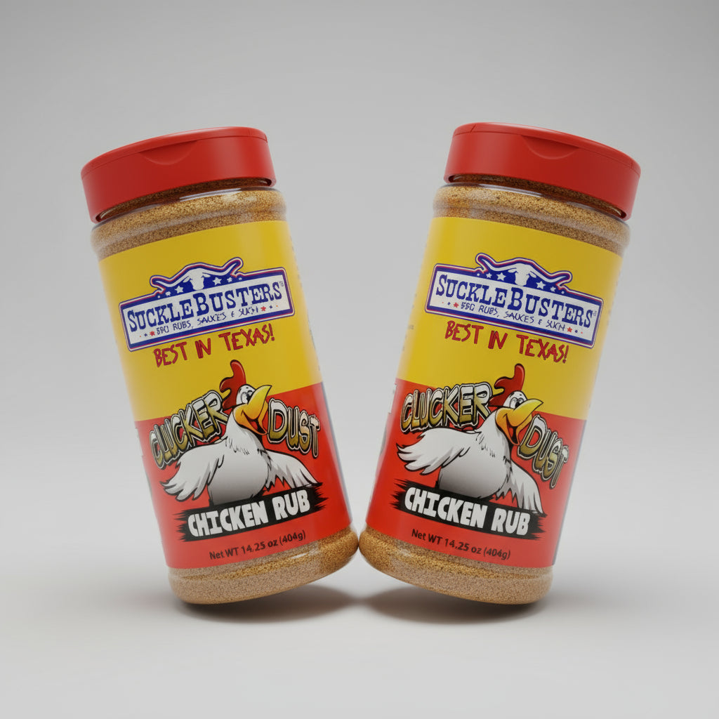 Suckle Busters Clucker Dust Chicken Rub rub BBQ USA Porki Comodi