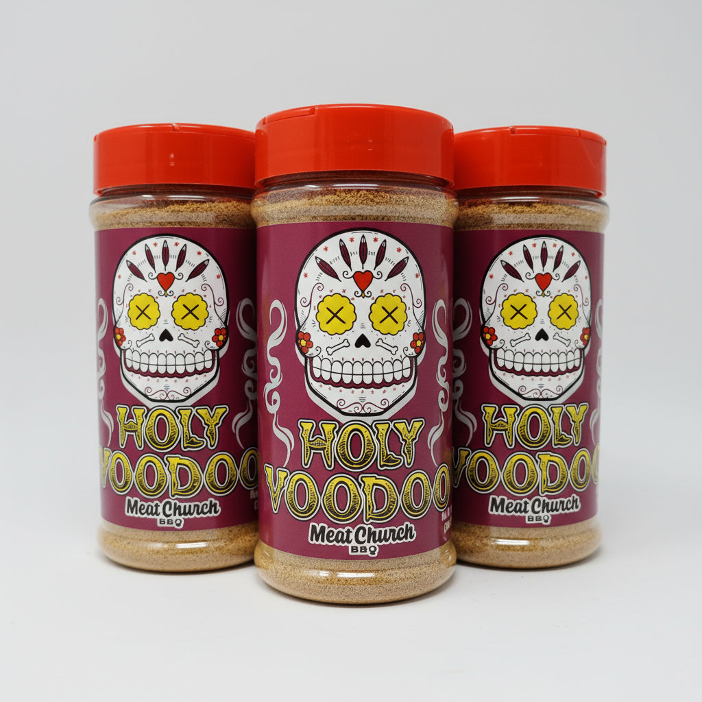 Meat Church BBQ Holy Voodoo rub BBQ USA Porki Comodi